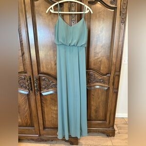 Birdy Grey Chiffon Gwennie Dress w/ slit